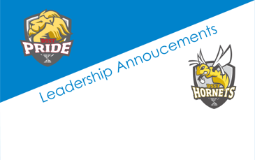Leadership annoucements banner